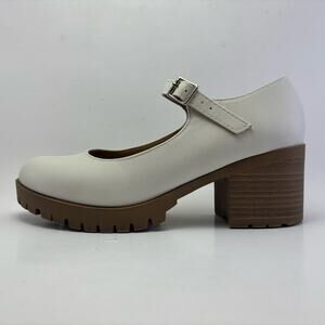 SODA “Boxer” Mary Jane Style Rounded Chunky Shoes Womens Size 8